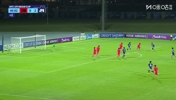 U17男足半场0-3落后日本!中国再被断球,北原麻纪远射近角破门!